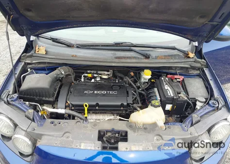 2013 Chevrolet Sonic Lt Auto from USA, damaged, VIN 1G1JC5SH2D4201496